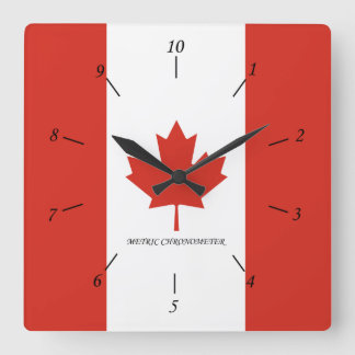 Canadian Metric Clock
