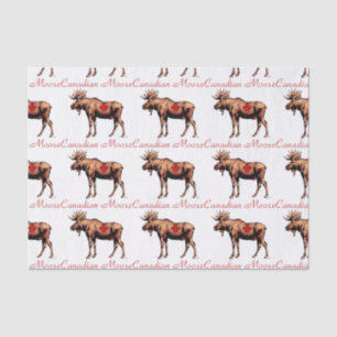 Canadian Moose Tissue Paper