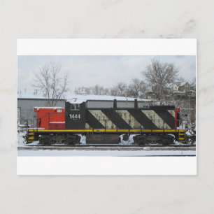 Canadian National - CN 1444 - Hamilton, Ontario Postcard