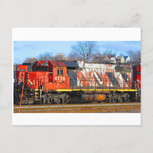 Canadian National - CN 4726 - Hamilton, Ontario Postcard