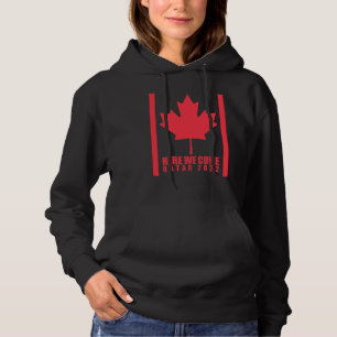 Canadian National Football Team Road To Qatar 202 Hoodie