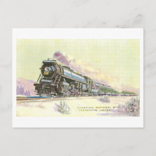 Canadian National Railway, Continental Limited Postcard