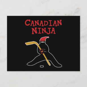 Canadian Ninja Postcard