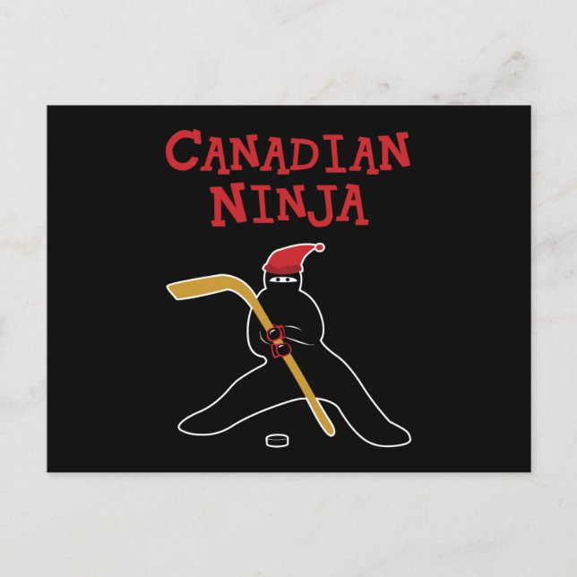 Canadian Ninja Postcard (Front)