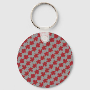 Canadian Pattern Keychain