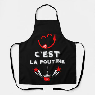 Canadian Poutine Festival Apron