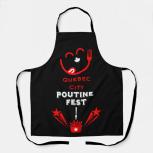 Canadian Poutine Festival Apron