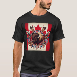 Canadian Prairie Buffalo T-Shirt