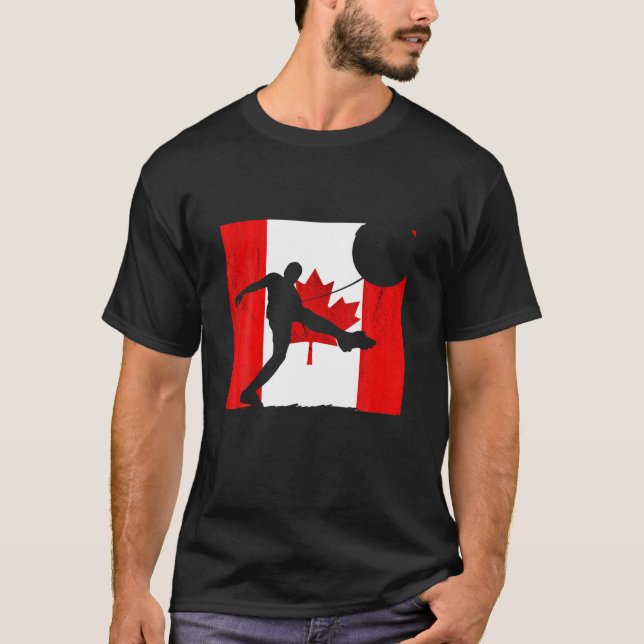 Canadian Pride Canada Soccer Team Maple Leaf Canad T-Shirt (Front)