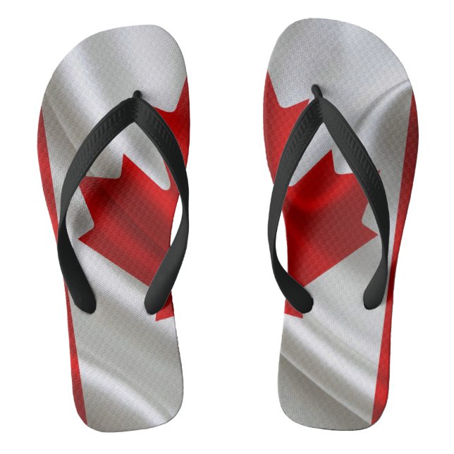 Canadian Pride Flip Flops (Footbed)