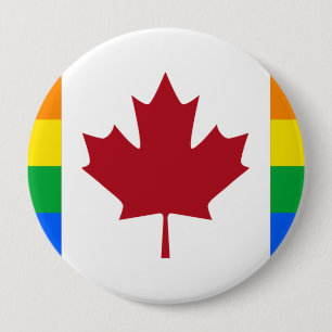 CANADIAN PRIDE MAPLE 4 INCH ROUND BUTTON