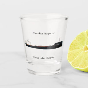 Canadian Prospector shot glass