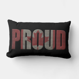 Canadian proud lumbar pillow