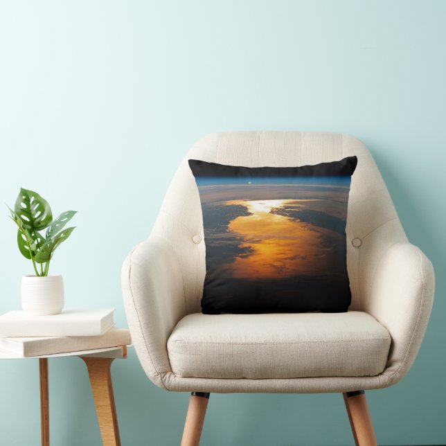 Canadian Provinces Of Newfoundland And Labrador. Throw Pillow (Chair)
