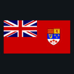 Canadian Red Ensign flag Poster<br><div class="desc">Canadian Red Ensign flag 
High Quality Canadian Red Ensign flag product . This and many more Canadian Red Ensign gifts,  or other flags for pride available.</div>