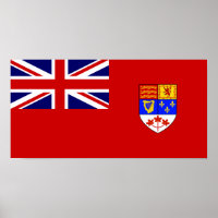 Canadian Red Ensign flag