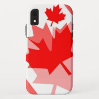 Canadian Red Maple Leaf Layered Style CANADA