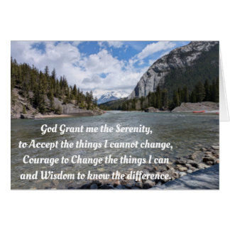 Canadian River Serenity Prayer