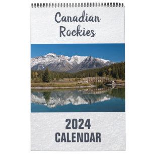 Canadian Rockies 2024 Calendar