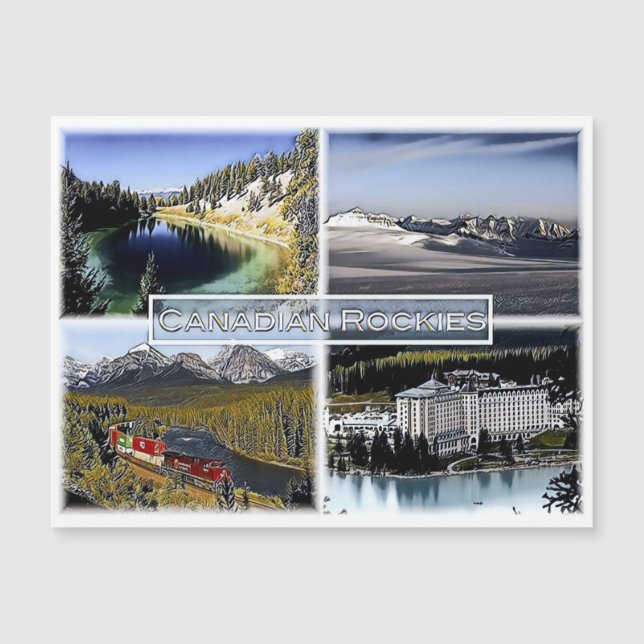 Canadian Rockies - Canada - Mosaic - (Front)