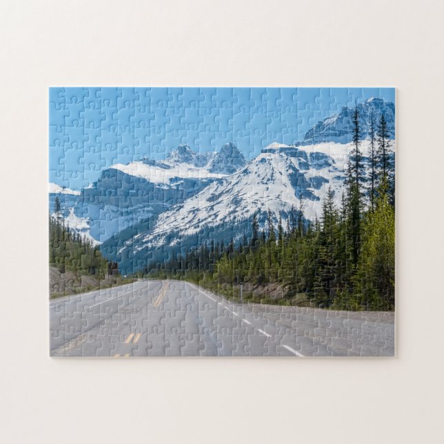 Canadian Rockies - Icefields Parkway Highway 93 Jigsaw Puzzle (Horizontal)
