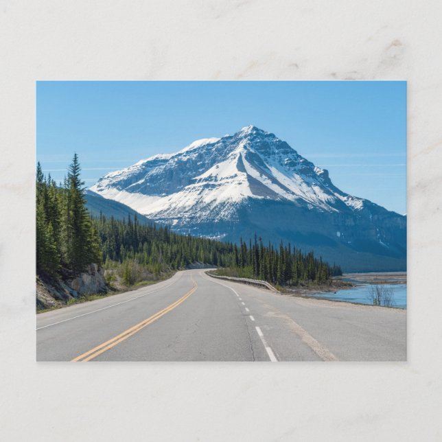Canadian Rockies - Icefields Parkway Highway 93 Postcard (Front)