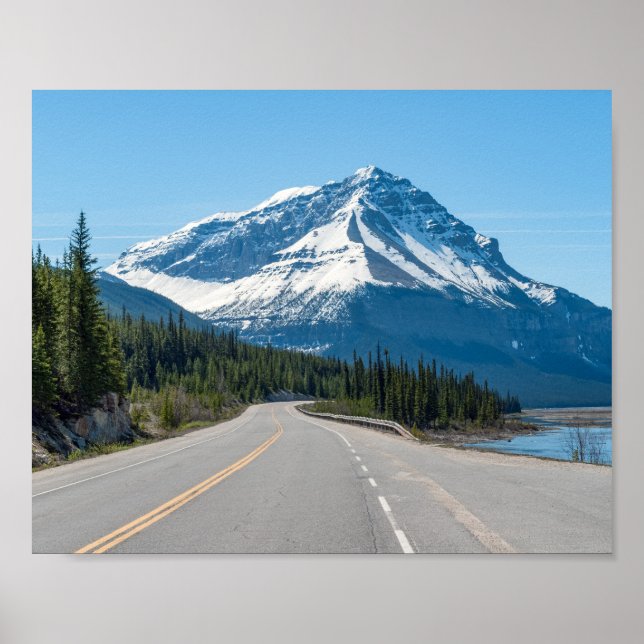 Canadian Rockies - Icefields Parkway Highway 93 Poster (Front)