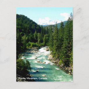 Canadian Rocky Mountain Postcard