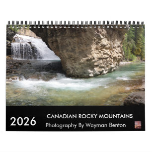 Canadian Rocky Mountains Calendar 2026
