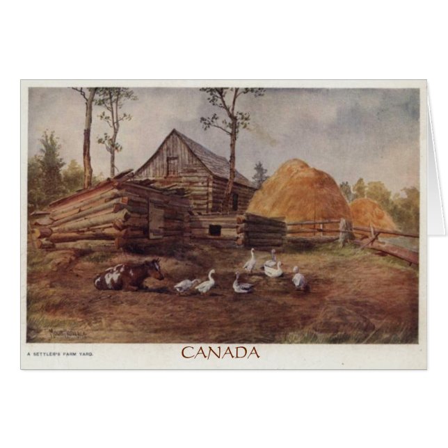 "Canadian Settlers" (Front Horizontal)