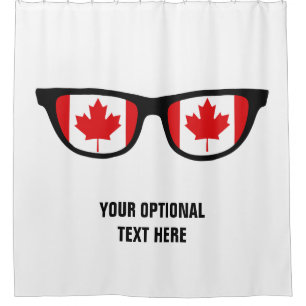 Canadian Shades custom shower curtain