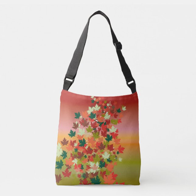 Canadian Sunset Crossbody Bag (Front)