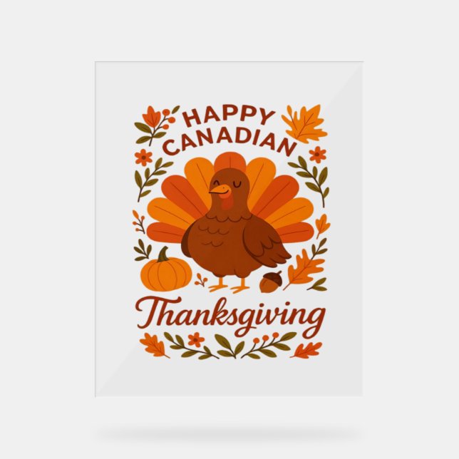Canadian Thanksgiving Automne Celebration Classiqu (Recto)