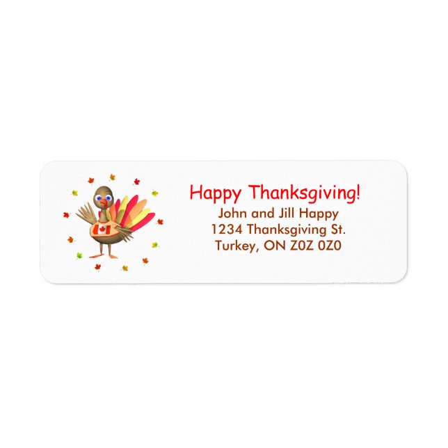 Canadian Thanksgiving Baby Turkey (Devant)