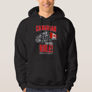 Canadian Truckers Rule Freedom Convoy 2022 1 Hoodie