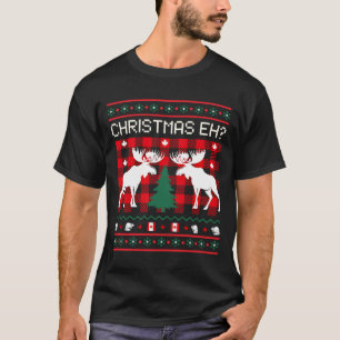 Canadian Ugly Christmas Sweater Design 