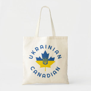 Canadian Ukrainian  Roots  Tote Bag