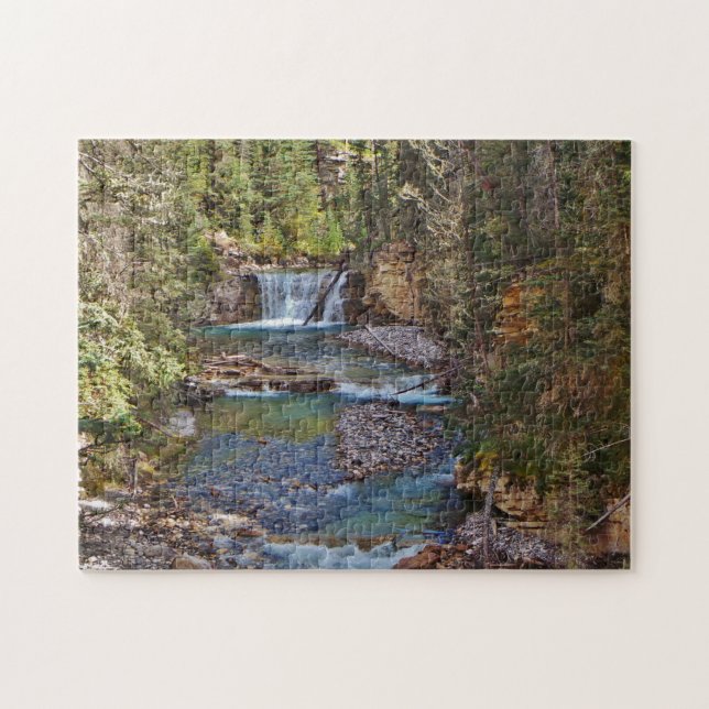 Canadian Waterfall Jigsaw Puzzle (Horizontal)