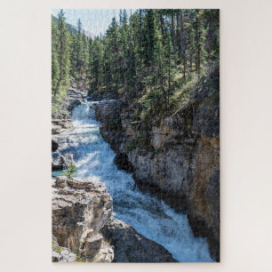 Canadian Waterfall, Stanley Falls Jigsaw Puzzle
