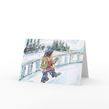 Canadian Winter Holiday Card