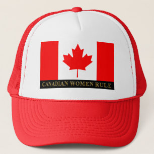CANADIAN WOMEN RULE TRUCKER HAT