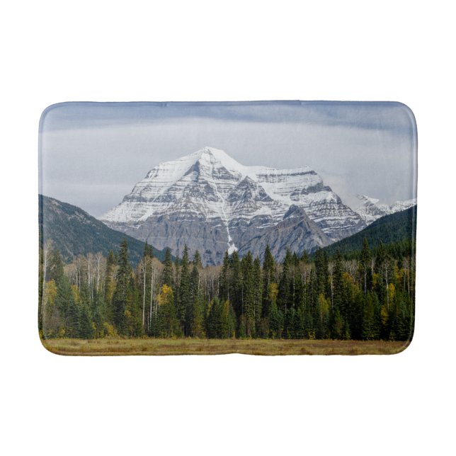 Canadian Wonder, Mount Robson Bath Mat (Front)