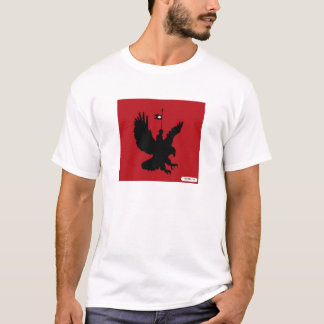 Canadians Abroad Flying Mountie by Sean Blake T-Shirt
