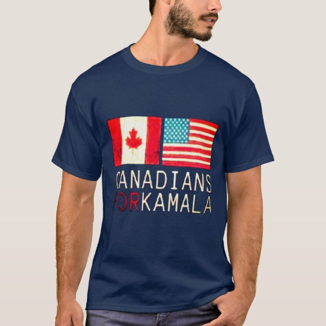 Canadians for Kamala T-Shirt (Front)