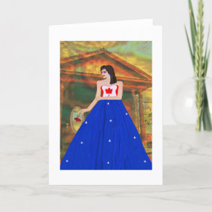 Canadienne Quebecoise LeeMarie's creative Design Card