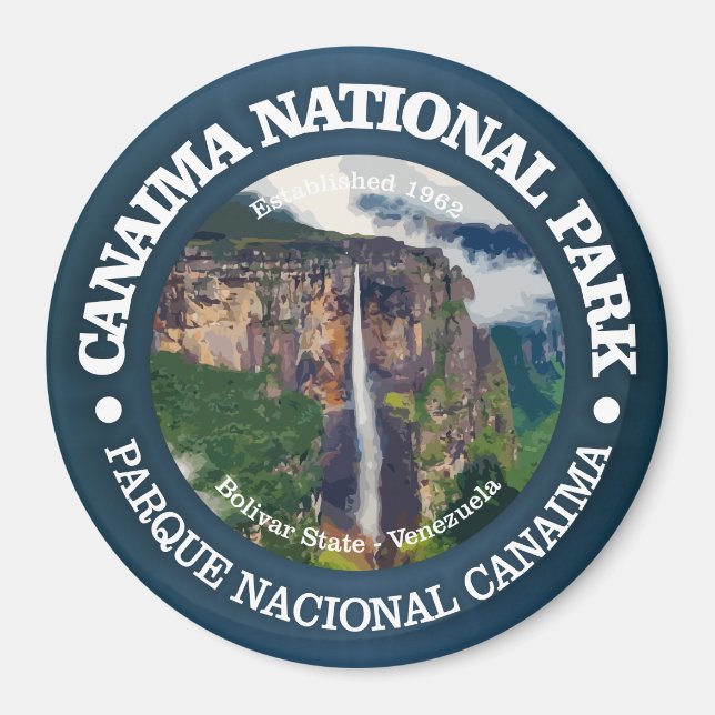 Canaima National Park Magnet (Front)