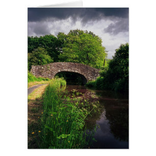 Canal à Brecon, Pays de Galles, Carte