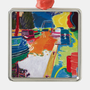 Canal at Dundas Metal Ornament