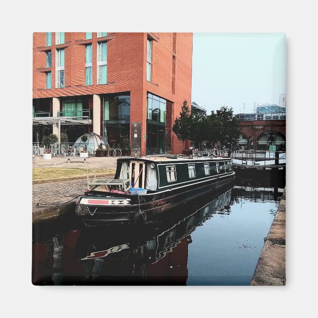 Canal boat  magnet (Front)