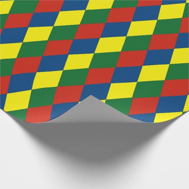 Canal Boat Narrowboat Owner Birthday Wrapping Paper (Corner)